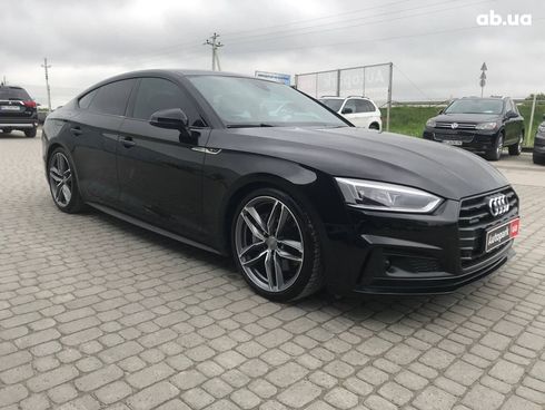 Audi A5 2019 черный - фото 2