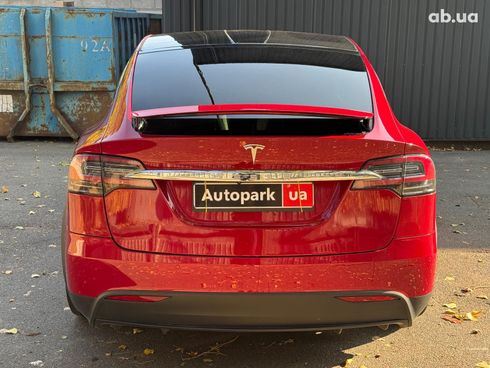 Tesla Model X 2019 красный - фото 13