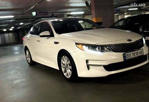 Kia Optima 2016 белый - фото 10