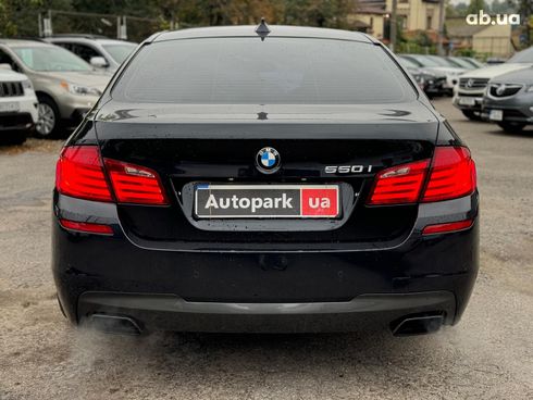 BMW 5 серия 2012 синий - фото 7