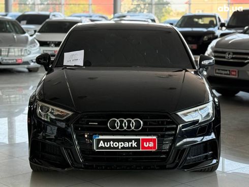 Audi A3 2016 черный - фото 2