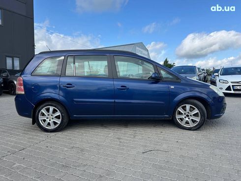 Opel Zafira 2006 синий - фото 11