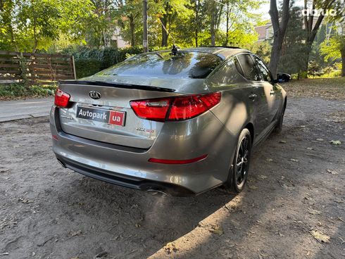 Kia Optima 2015 серый - фото 6