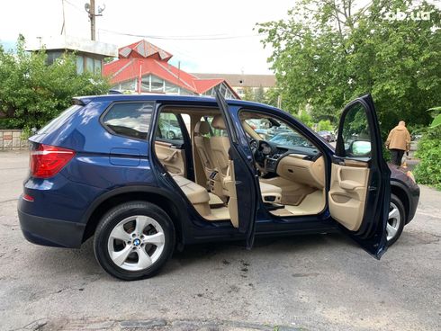 BMW X3 2011 синий - фото 13