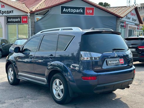Mitsubishi Outlander XL 2008 синий - фото 10