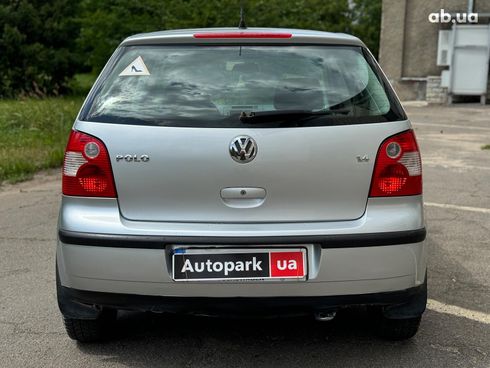 Volkswagen Polo 2003 серый - фото 6
