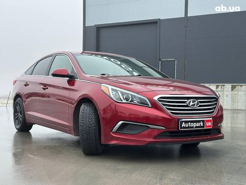 Hyundai Sonata 2015 красный - фото 3