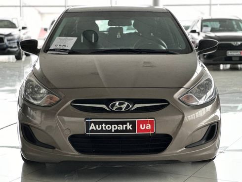 Hyundai Accent 2013 коричневый - фото 2