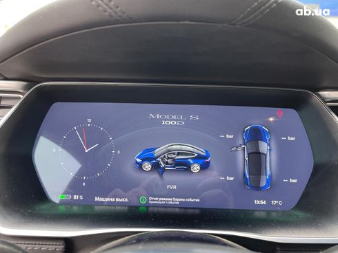 Tesla Model S 2018 синий - фото 11