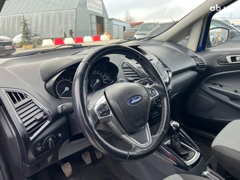 Ford EcoSport 2014 синий - фото 17