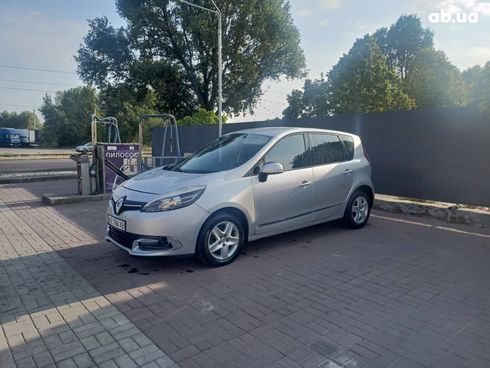 Renault Scenic 2014 серебристый - фото 4