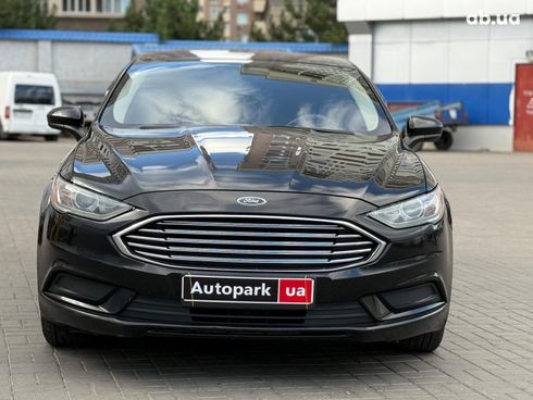 Ford Fusion 2017 черный - фото 3