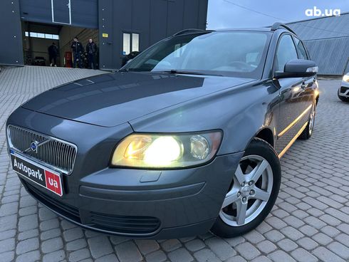 Volvo V50 2007 серый - фото 26