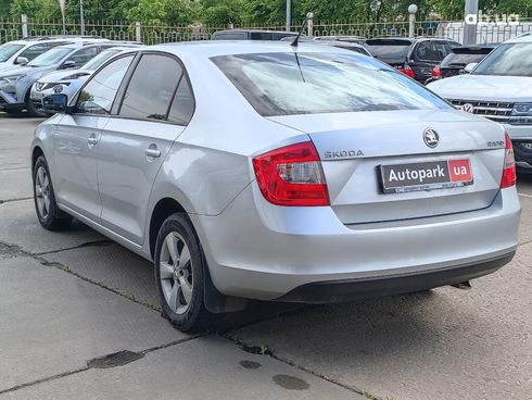 Skoda Rapid 2013 серый - фото 8