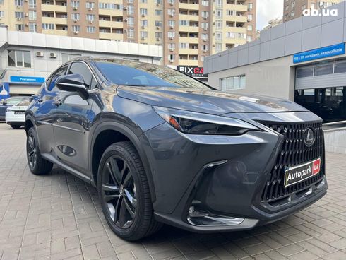 Lexus NX 2022 серый - фото 3