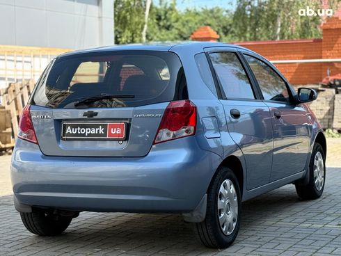 Chevrolet Aveo 2007 синий - фото 7
