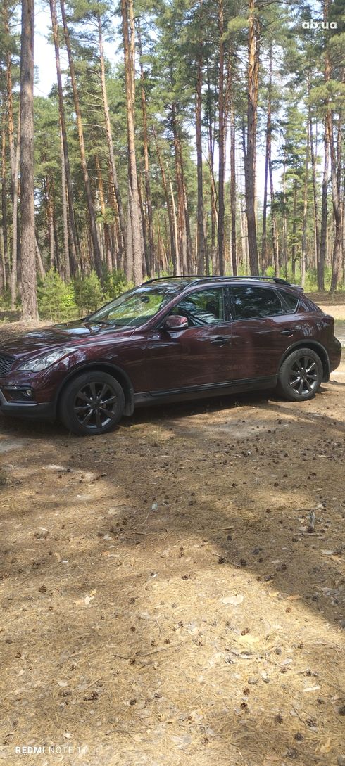 Infiniti QX50 2016 вишневый - фото 15