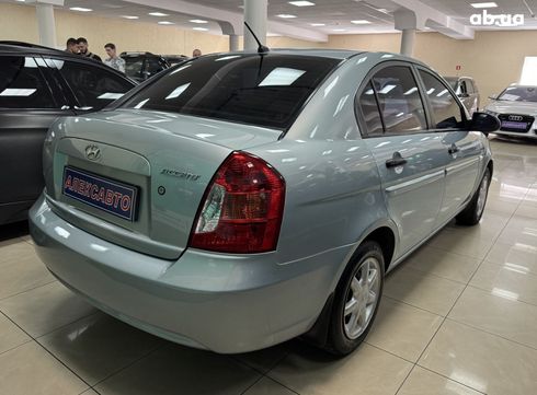 Hyundai Accent 2008 синий - фото 10