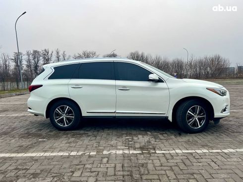 Infiniti QX60 2016 белый - фото 3