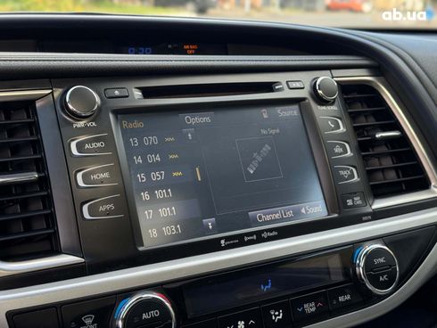 Toyota Highlander 2017 черный - фото 25