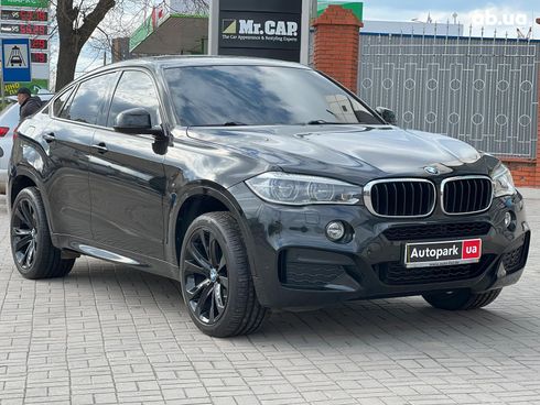 BMW X6 2014 черный - фото 3