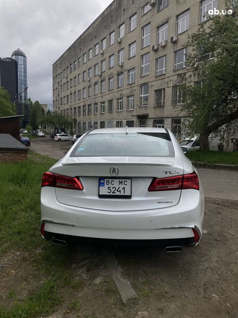 Acura TLX 2018 белый - фото 14