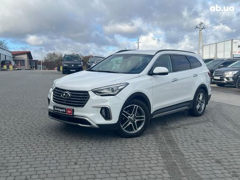 Hyundai Grand Santa Fe 2019 белый - фото 5