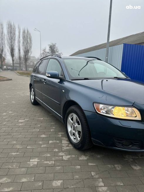 Volvo V50 2009 синий - фото 2