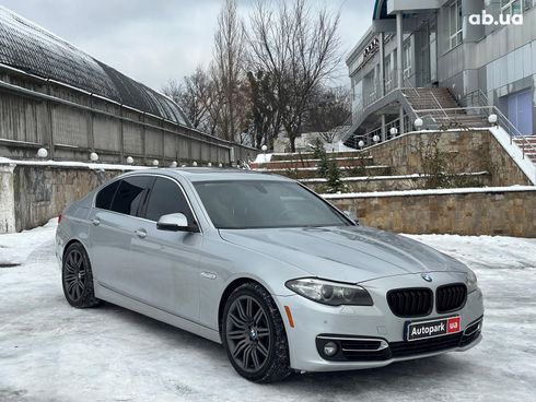 BMW 5 серия 2014 серый - фото 3