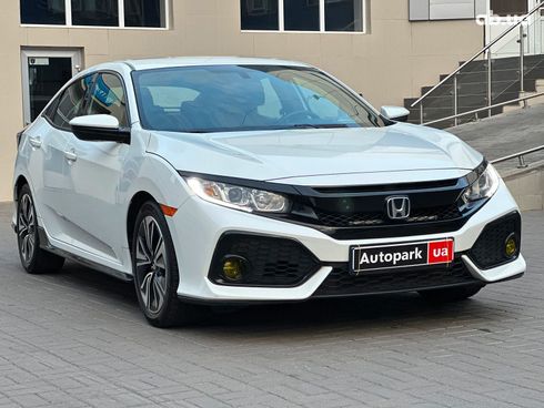 Honda Civic 2016 белый - фото 4