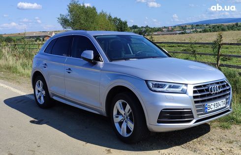 Audi Q5 2018 серебристый - фото 3