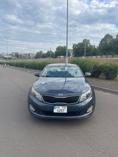 Kia Optima 2014 синий - фото 2