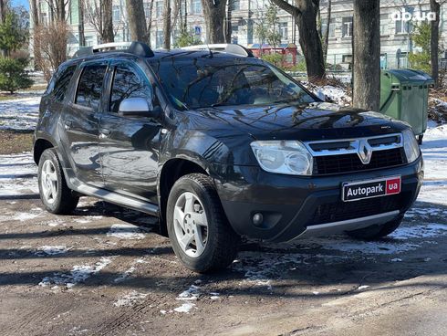 Renault Duster 2010 черный - фото 3