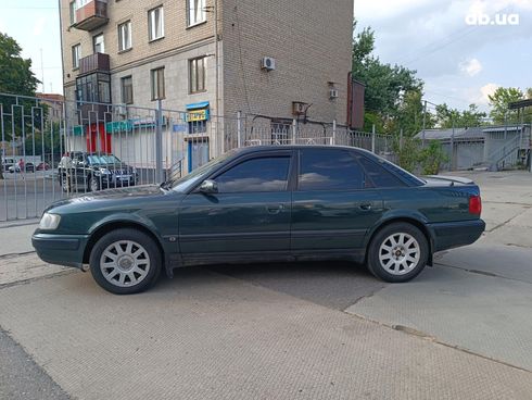 Audi 100 1994 зеленый - фото 3