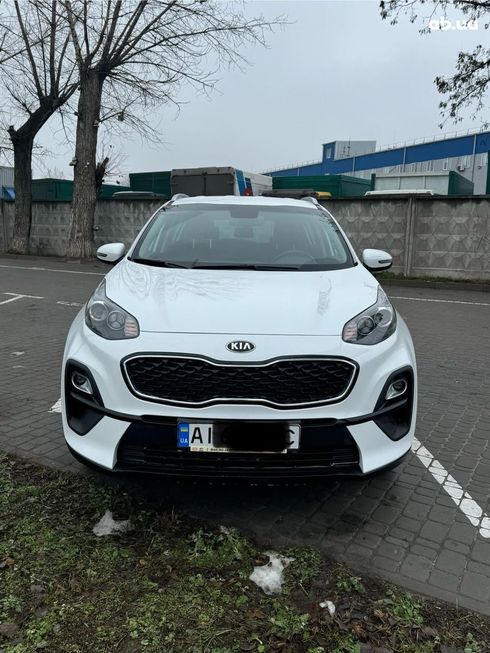 Kia Sportage 2021 белый - фото 3