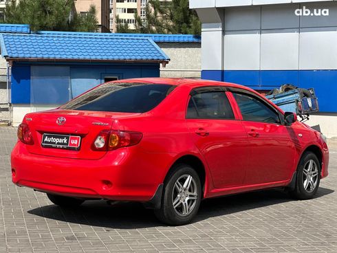 Toyota Corolla 2009 красный - фото 5