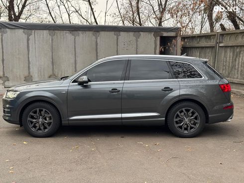 Audi Q7 2015 серый - фото 11