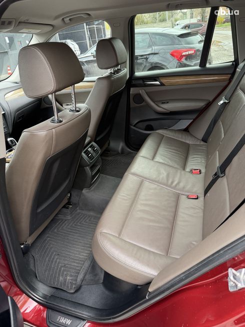 BMW X3 2012 красный - фото 7