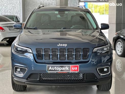 Jeep Cherokee 2019 синий - фото 2