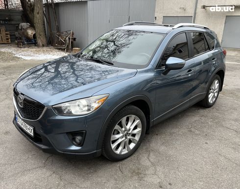Mazda CX-5 2014 голубой - фото 7