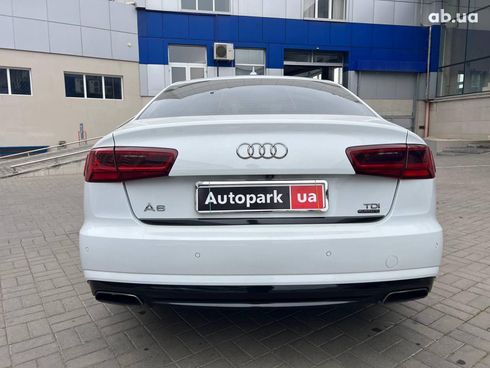 Audi A6 2016 белый - фото 15