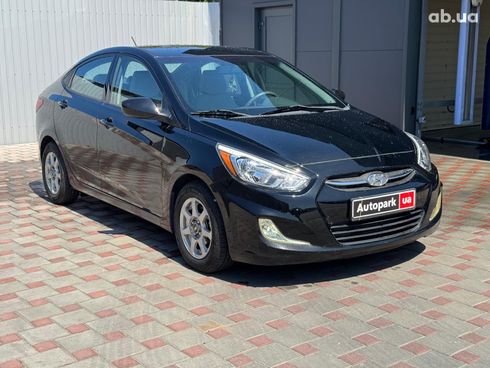 Hyundai Accent 2017 черный - фото 6
