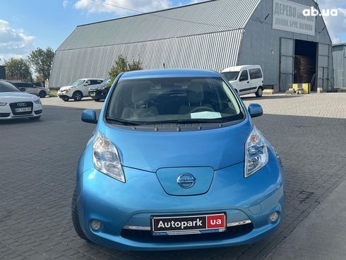 Nissan Leaf 2012 синий - фото 11
