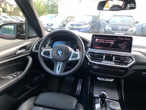 BMW X3 2022 красный - фото 24