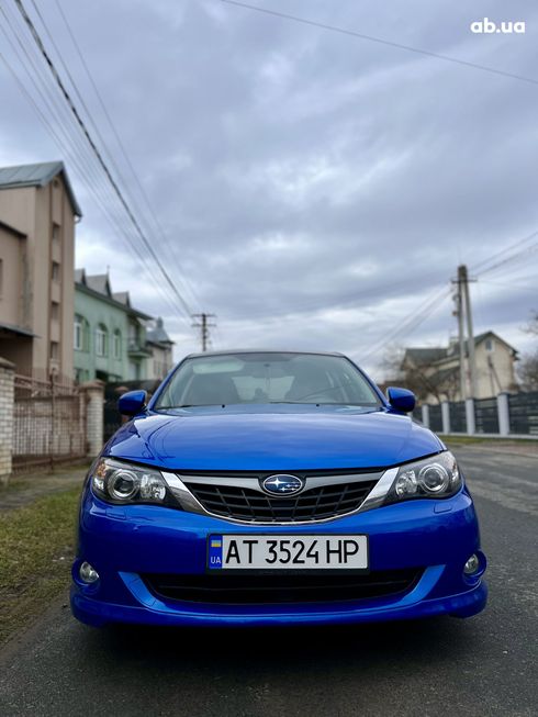 Subaru Impreza 2008 синий - фото 2