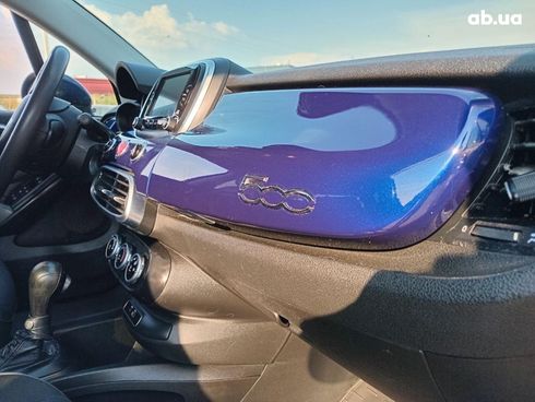 Fiat 500X 2015 синий - фото 10