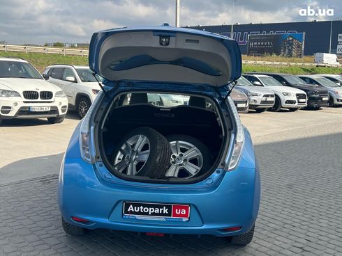 Nissan Leaf 2012 синий - фото 7