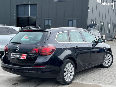 Opel Astra 2011 черный - фото 39