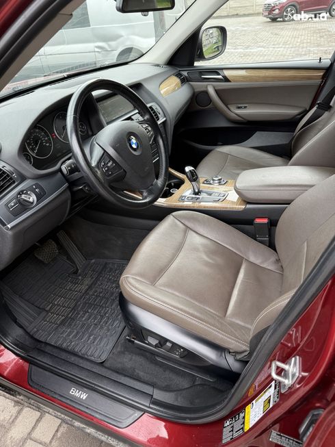 BMW X3 2012 красный - фото 6