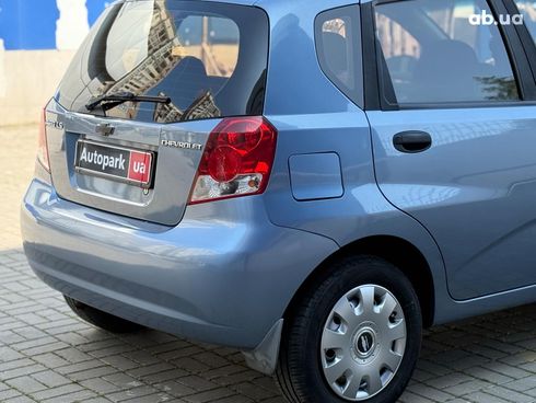Chevrolet Aveo 2007 синий - фото 6
